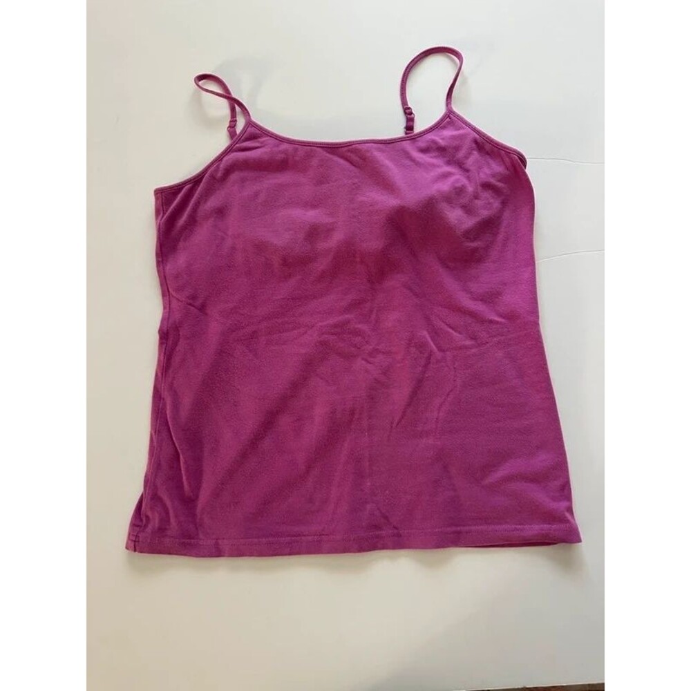 Gap Purple Shelf Bra Cami Tank Top